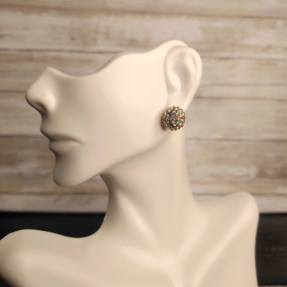 Pastel Gemstone Studded Earrings